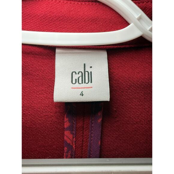 Cabi womens rhubarb outing button blazer jacket womens 4 #3175 career corpcore - Picture 2 of 8